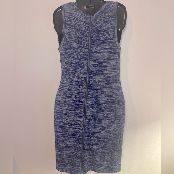 Heathered Blue Dress - Picture 2 of 5